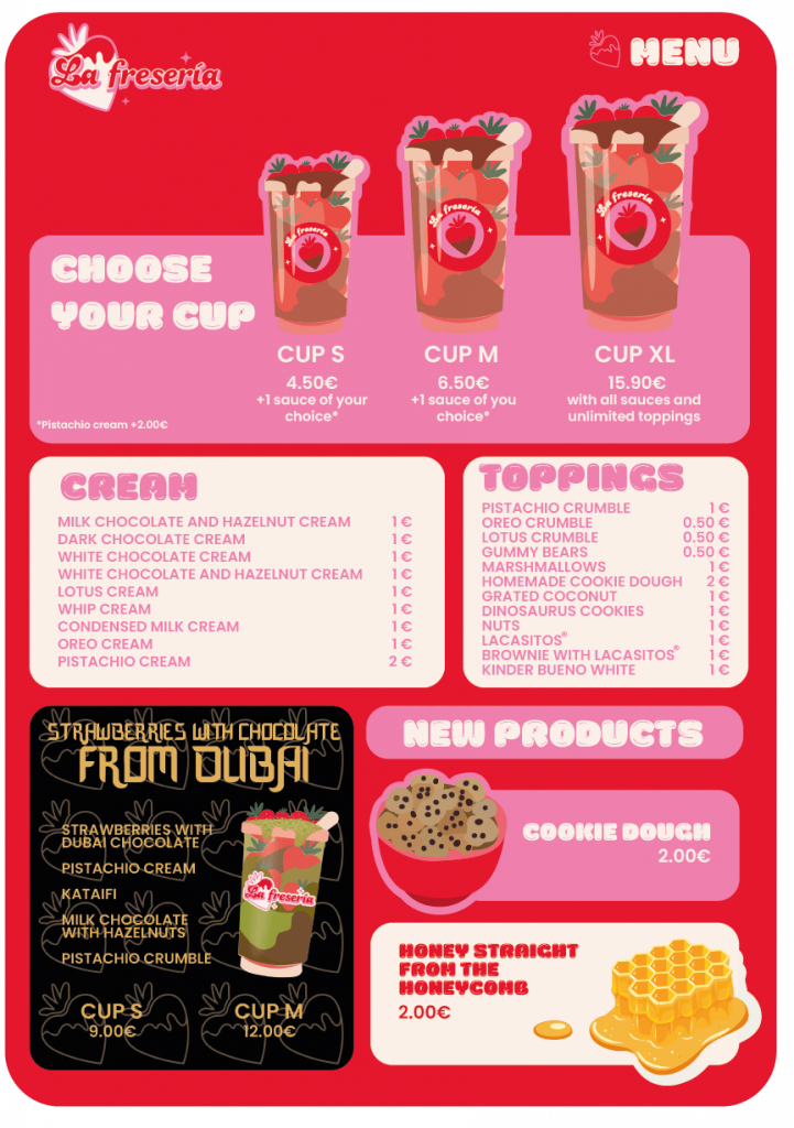 Menu England