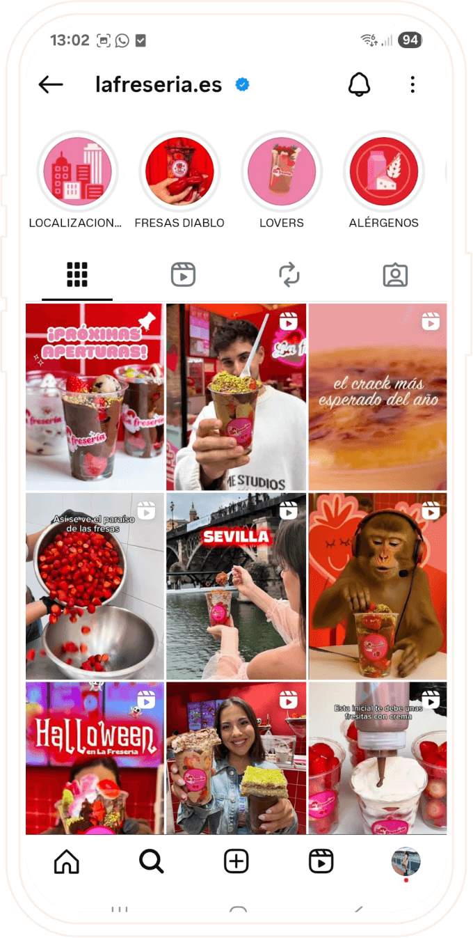 Contacta La Fresería